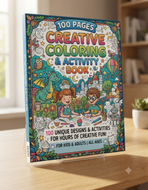 100-Page Creative Coloring Books